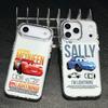Мультяшные Тачки МакКуин Салли Чехол для Телефона для Apple iPhone 17 Air 16 16e 15 14 13 12 11 Pro Max X Xs XR 8 Plus Роскошный Прозрачный Чехол