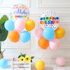 5 компл., комплект подставок для воздушных шаров, стабильный, прозрачный, простая установка, держатель для палочек для воздушных шаров с основанием, украшения для дня рождения, детского душа, вечеринки