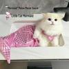 Pet Mermaid Tail Swimsuit Costume for Dogs and Cats
