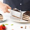 Нержавеющая сталь Слайсер для торта Нож для торта с нескользящей ручкой Регулируемые треугольные щипцы для торта Инструмент для выпечки десертов