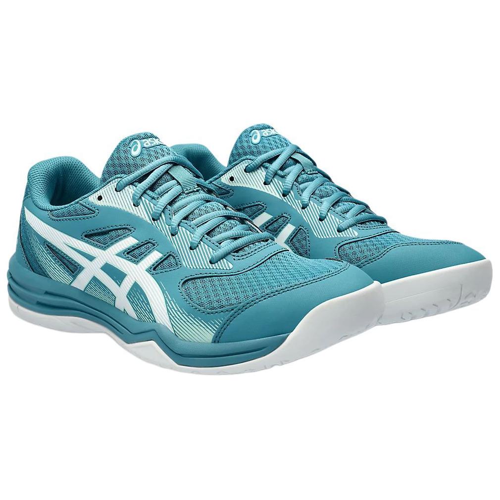 Asics Upcourt 5 Blue Teal Мужские кроссовки Белый 1071A086-404