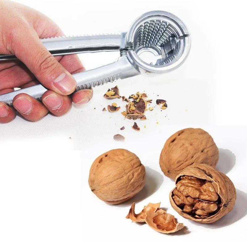 New Crack Almond Walnut Hazel Filbert Nut Kitchen Nutcracker Clip Clamp Plier Cracker Pecan Hazelnut Crack Tools