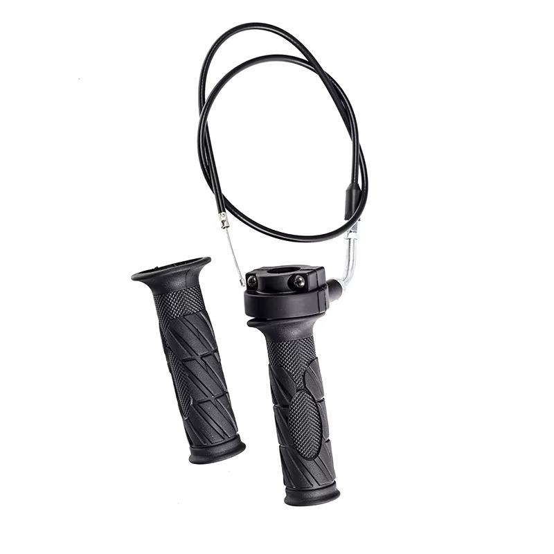 1 Комплект Набор Ручек Газа Мотоцикла С Тросиком Газа 22 мм 7/8" Для Квадроцикла Питбайка Мотокросса Скутера Gy6 50 куб. см - 150 куб. см