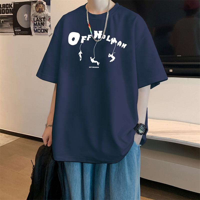 Unisexs T shirts Cotton Black Big Size Unisexs Summer Wear 4XL Oversized TShirt Letter People Print Casual Tee Shirts Male Clothes