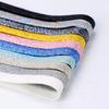 Colorful Sparkling Flat Shoelaces for Athletic Running Sneakers Shoes Boot Strings Glitter Shoe Laces 1CM Width Shoelace 1Pair