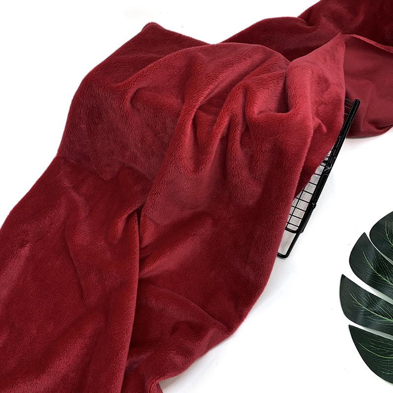 45x50 см удобная и мягкая ткань с ворсом 3 мм из полиэстера с кристаллами, супермягкая плюшевая ткань для шитья кукол