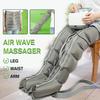 New 6 Air Chambers Leg Compression Massager Arm Waist Legs Pneumatic Vibration Therapy Air Wraps Body Relax Pain Relief Massage