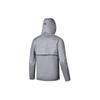 SAUCONY Logo Print Water-Resistant Casual Hooded Woven Jacket Men Jackets Light-Gray SC2249008C-MT06