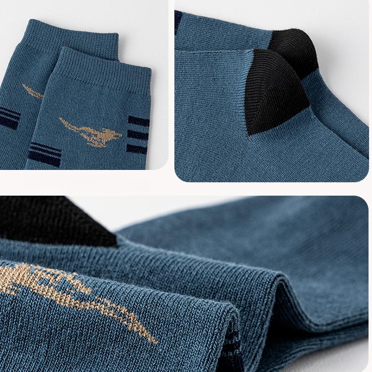 1/5/10 пар мужских носков, дышащие хлопковые спортивные носки, дышащие дезодорирующие деловые носки, большие размеры 39-44