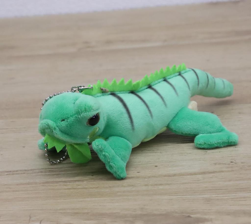 Take Off Keychain Green Iguana
