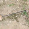 Lazy Weeding Uprooting Weeding Tool Dual Purpose Hand Remover Weed Hoe 4 Teeth Manganese Steel Forged Hand Weeder