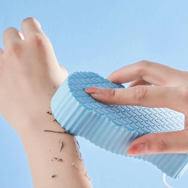 Esponja Exfoliante Мягкая губка скребок для тела Отшелушивающий скраб для ванны Губка Щетка для душа Очиститель кожи тела Средство для удаления омертвевшей кожи