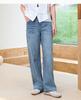 High Waisted Slim and Wide Leg Jeans