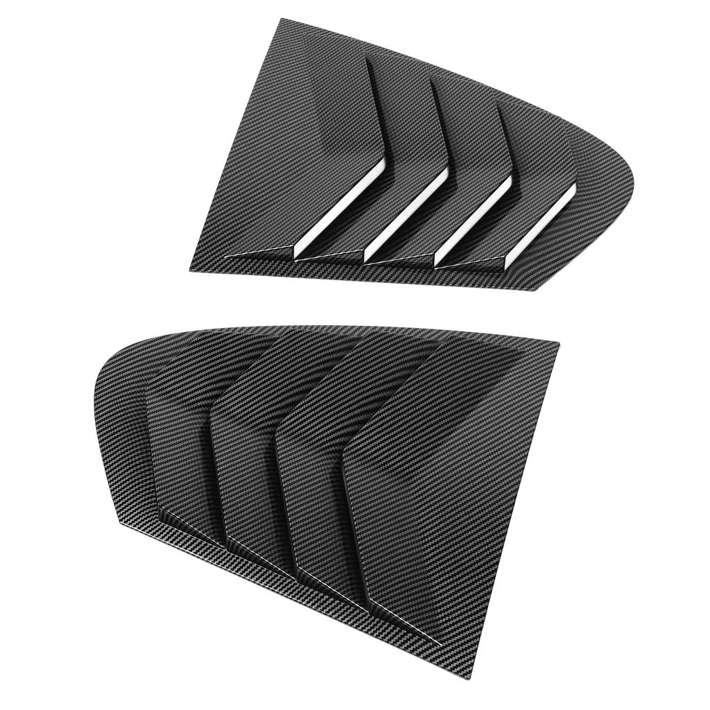 1 шт. Жалюзи на заднее стекло Левые Правые Устойчивые к царапинам Боковое окно Вентиляционные жалюзи Накладка Козырек для 5 серии F10 2011-2017