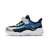 Comfortable Soft Sole Shock Absorbing Durable Low Top Kids Running Shoes Kids Running Shoes Black Silver Blue A312429926-3
