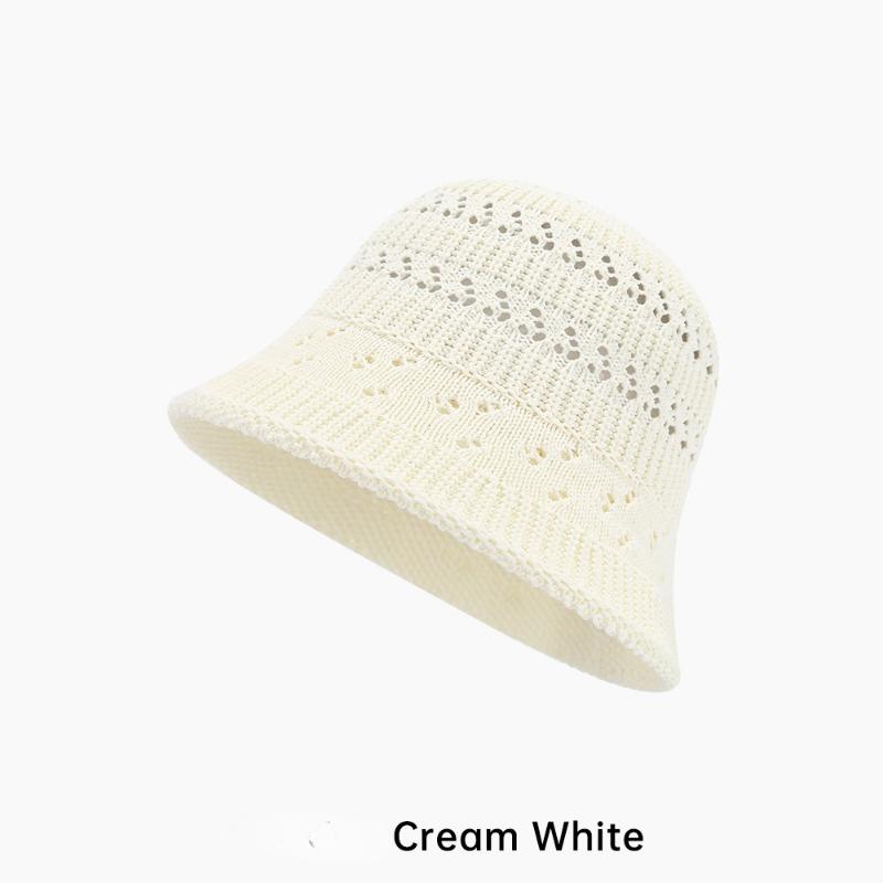 Весенние и летние вязаные женские сельские каникулы путешествия рыболовные шляпы панамы пляжные дышащие кепки оптом