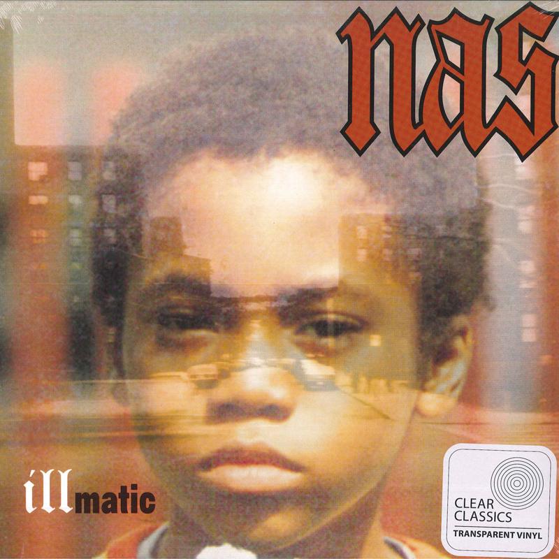 Виниловая пластинка NAS Illmatic Прозрачный винил 19439843111 Columbia 2021 Европа Рэп Хип-Хоп R&B