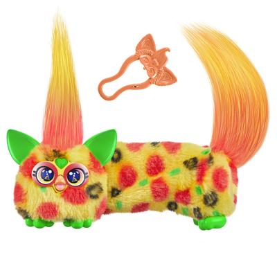 Hasbro Furby DJ Furblets Pep-O-Roni Мини-друг, говорящий только на языке Furby, моторизованная плюшевая игрушка с расширяющимся телом, звуками и музыкой, для детей от 6 лет и старше,