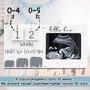 Baby Sonogram Picture Frame with Countdown Calendar Ultrasound Picture Frame