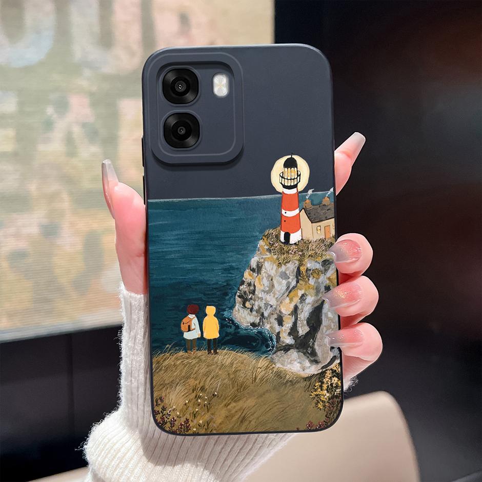 Чехол для Oppo A6 A6x A6s 4G 5G Милый Мультяшный Кот Мягкий Силиконовый Защитный Бампер Чехол для OppoA6 OppoA6x A6s Защита от Царапин Fundas