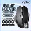 Inphic A1 Bluetooth мышь перезаряжаемая 2.4G трехрежимная оптическая беспроводная мышь без звука 1600 точек на дюйм для Mac ноутбука ПК планшета мобильного телефона