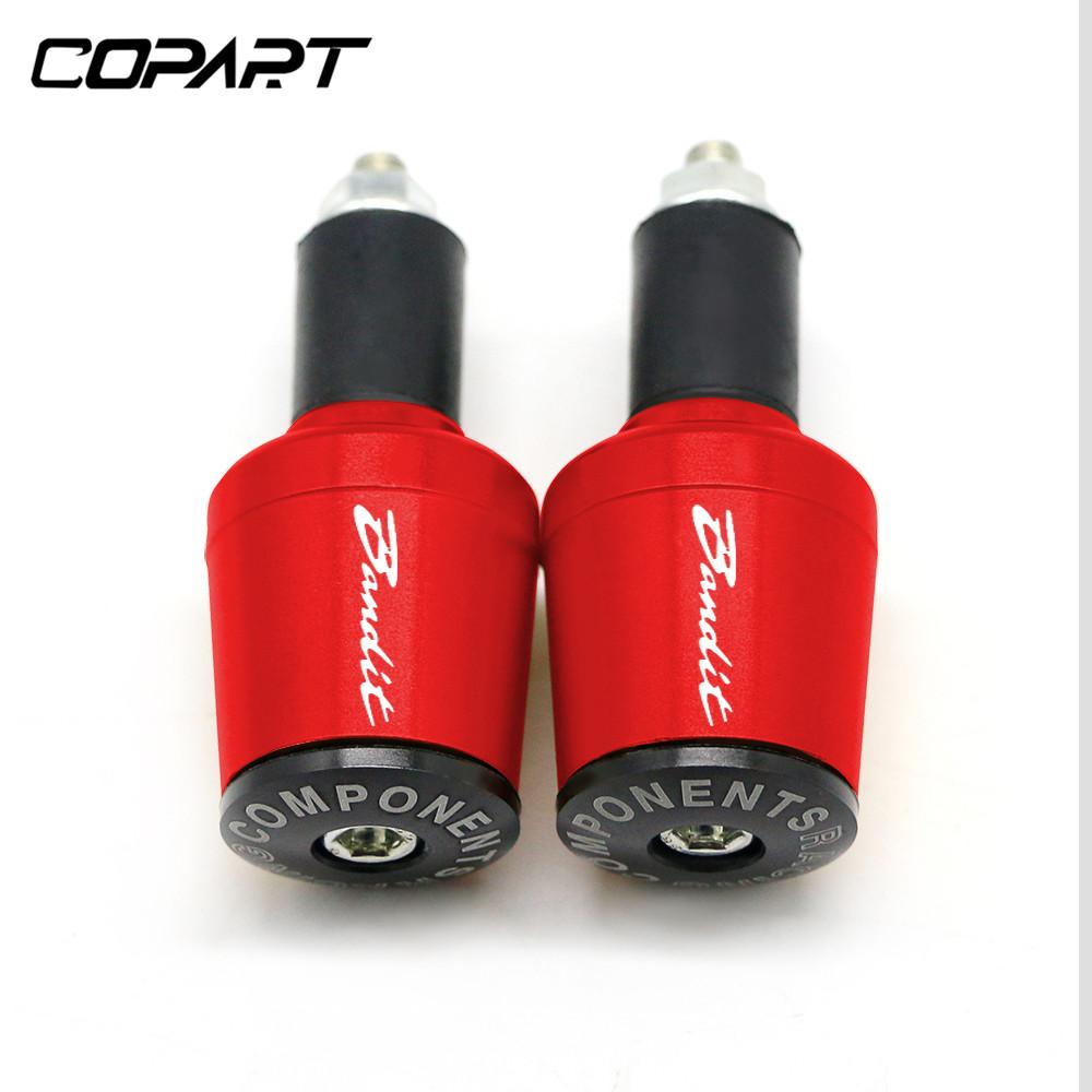 Для мотоцикла SUZUKI GSF 250 600 600S 650 650S 650N 1200 1250 Bandit 650S 7/8"22MM ручки руля заглушка руля