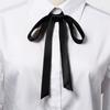 Vintage Satin Bow Tie Elegant Ribbon Fashion Fancy Necktie