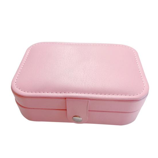 Коробка для хранения ювелирных изделий, держатель для сережек, ожерелий, большая вместимость, несколько отделений, легкий портативный органайзер для ювелирных изделий