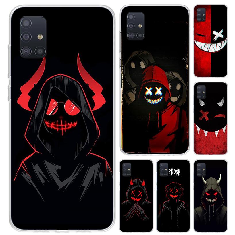 Devil Bad Boy Anime Phone Case for Samsung Galaxy A52 A32 A22 A12 A02S A50S A30S A10S Note 20 Ultra 10 Plus S10 A31 A20 A71 A72