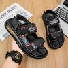 Fashion Outdoor Walking Sandals Men Beach Shoes Sandalias Fashion New Men Slippers Summer Men Sandals Open Toe Flat Mens Casual Shoes