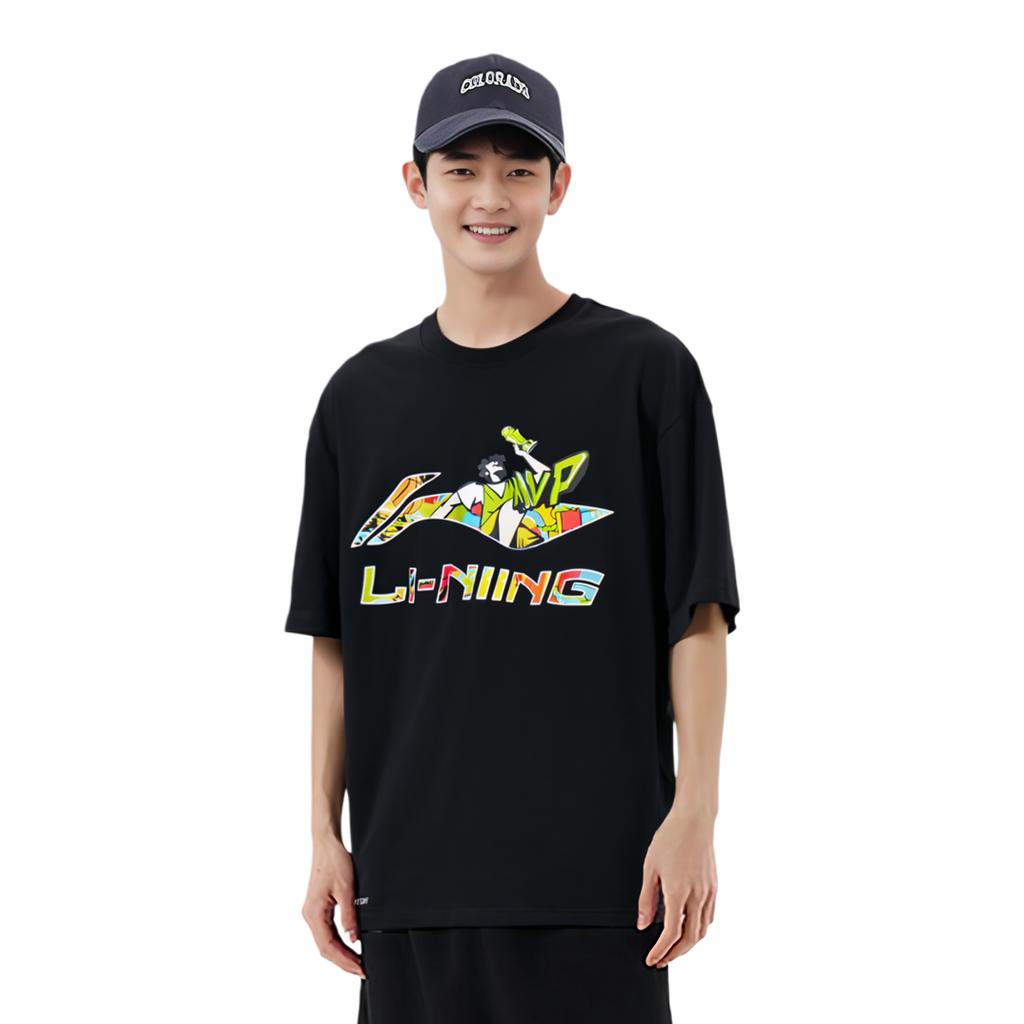 Мужская футболка Li Ning Sports Life Collection Черная AHST567-2