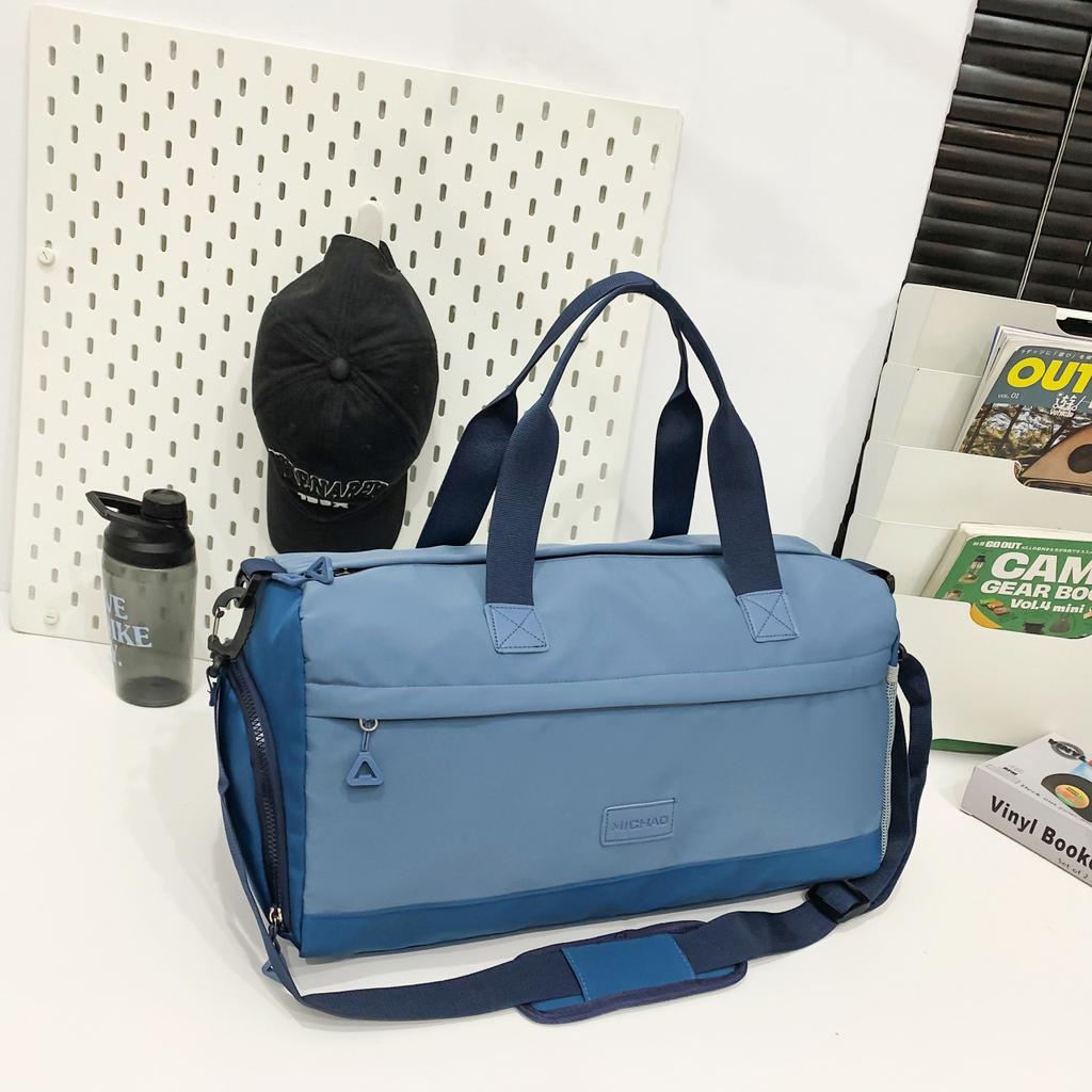 New Large-capacity Travel Sports Fitness Travel Light Bag Storage Portable Dry and Wet Separation Luggage Travel Bag