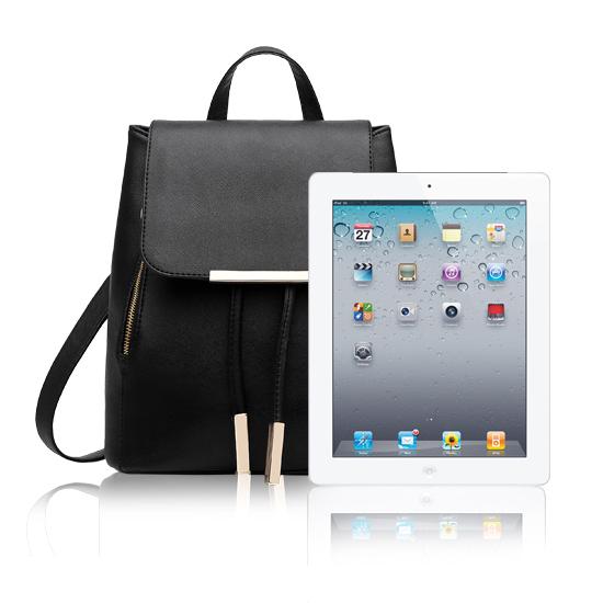 Женский рюкзак из искусственной кожи Черный/Бежевый/Черный+Белый/Черный +Розовый/Небесно-Голубой/Синий/Темно-Синий/Фиолетовый/Бордовый/Розовый/Розовый/Зеленый