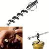 Portable Stainless Steel Corkscrew Portable Wine Bottle Opener Mini Stainless Steel Cork Screw Bottle Corkscrew .