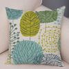 Абстрактное искусство Чехол на подушку Декоративное геометрическое растение Дерево Цветок Наволочка для дивана Дом Машина