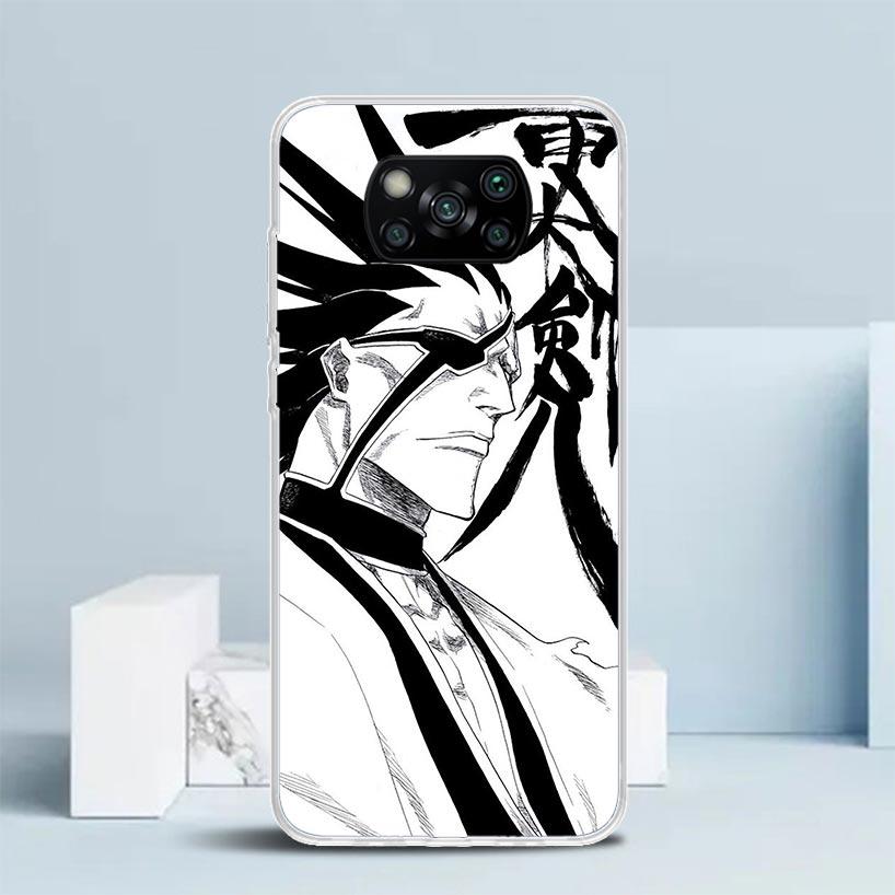 Чехол для телефона Bleach Zaraki Kenpachi для Xiaomi Poco F7 Ultra X5 X6 X7 Pro M7 Redmi 15C 15 13C 13 12C 12 10C 10 10A 9 9C 9A 9T