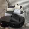 New Punk Platform Slippers Women's Summer Wear Summer Sandals Go Out Students Increase Height