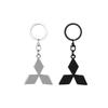 1pcs Car Style Metal Key Chain Accessories Pendant Key Ring For Mitsubishi ASX Lancer Pajero Outlander Colt Galant L200 Ralliart