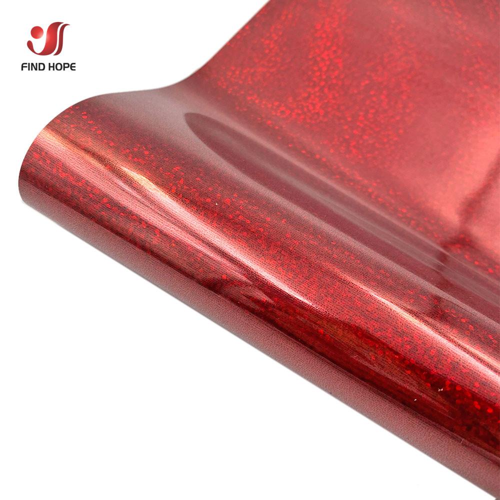 Glitter Shiny Hologram iridescent Heat Transfer Vinyl Iron-on Clothing Heat Press Textile T-Shirt Cut Film Craft DIY