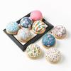 1Pc Ramdon Color Wood Stand Cloth Needle Pin Cushion Sewing Supplies Embroidery DIY Handcraft Needle Storage Pincushions