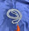 Clear Quartz Crystal Mala Necklace: Handcrafted Meditation Rosary