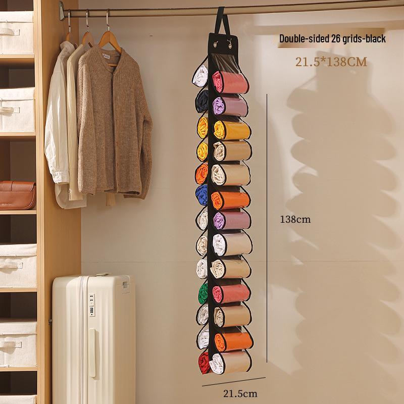 Waterproof Multi-Layer Hanging Storage Organizer for Dorms, Underwear, and Yoga Pants