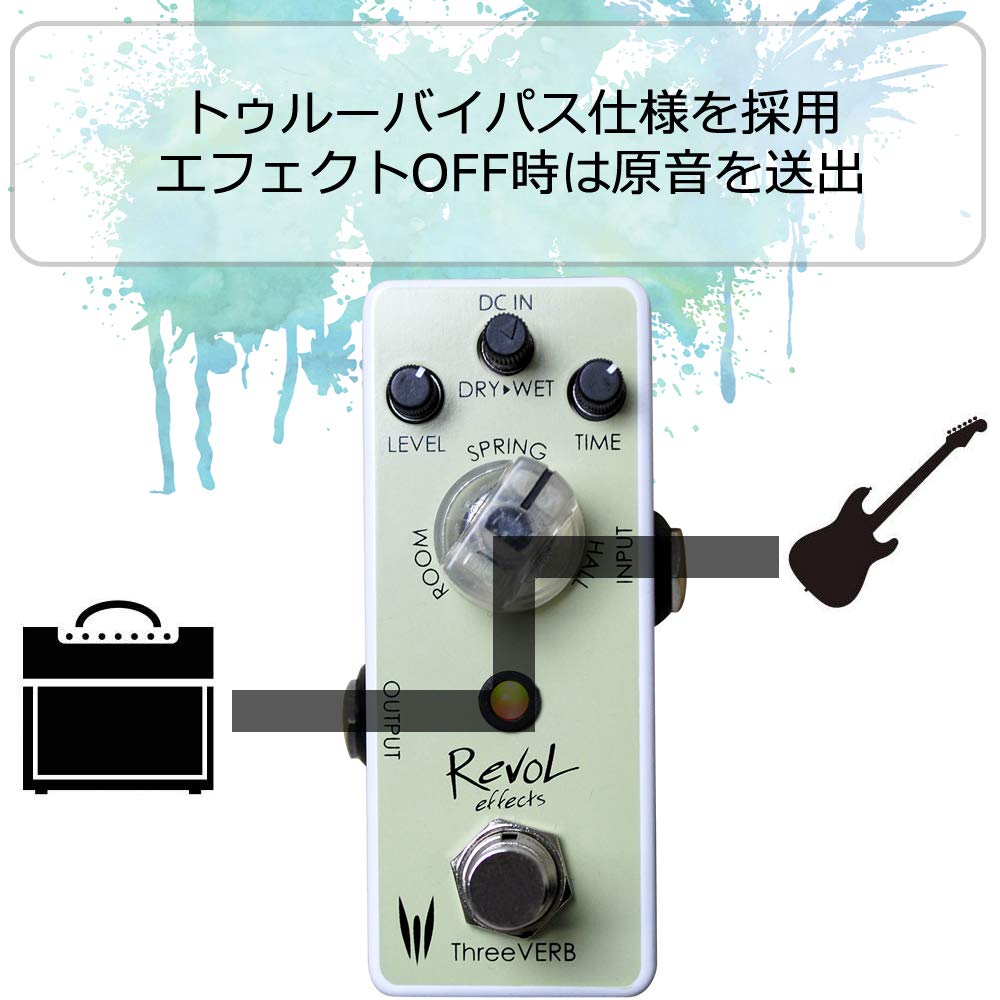 Эффекты Revol Эффекты Revol Эффектор Ревербератор ThreeVERB ERV-01