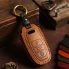 Leather Car Remote Key Case Cover Shell For A1 A3 8V A4 B8 B9 A5 A6 C7 A7 A8 Q3 Q5 Q7 S4 S6 S7 S8 R8 TT Holder Accessories