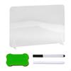 Acrylic Dry Erase Board, Sturdy Design, Simple Notice Erasable Board for Home Office