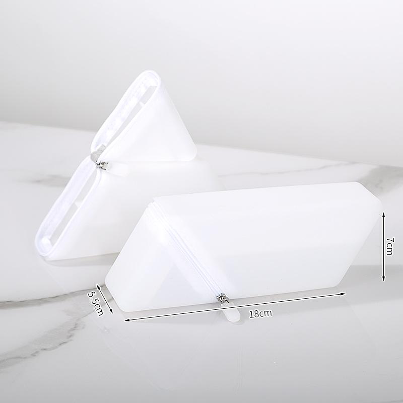 Вместительный мягкий силиконовый телескопический пенал и подставка для ручек