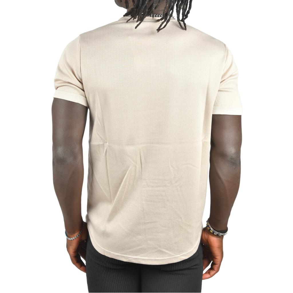 Футболка узкого кроя с двойными рукавами и надписью DeepSEA с рисунком спереди 2403213