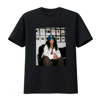 SZA Винтажная футболка Музыка RnB Певица Рэпер Новый Бутлег 90-е Черный Хип-Хоп Фотосессия Для фаната винтажный Стиранный