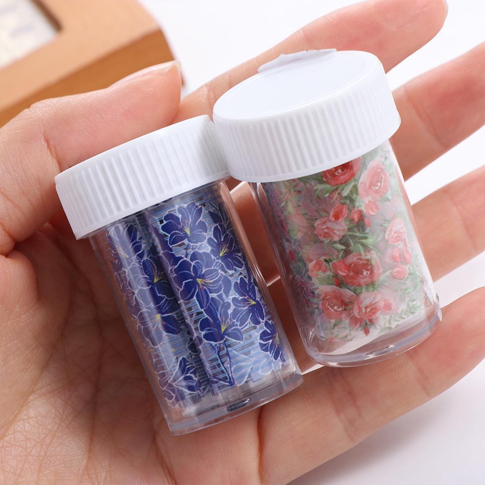 Аксессуары Голографические Наклейки для Ногтей Переводная Бумага Наклейки Цветочные Наклейки для Ногтей Цветочная Фольга для Ногтей