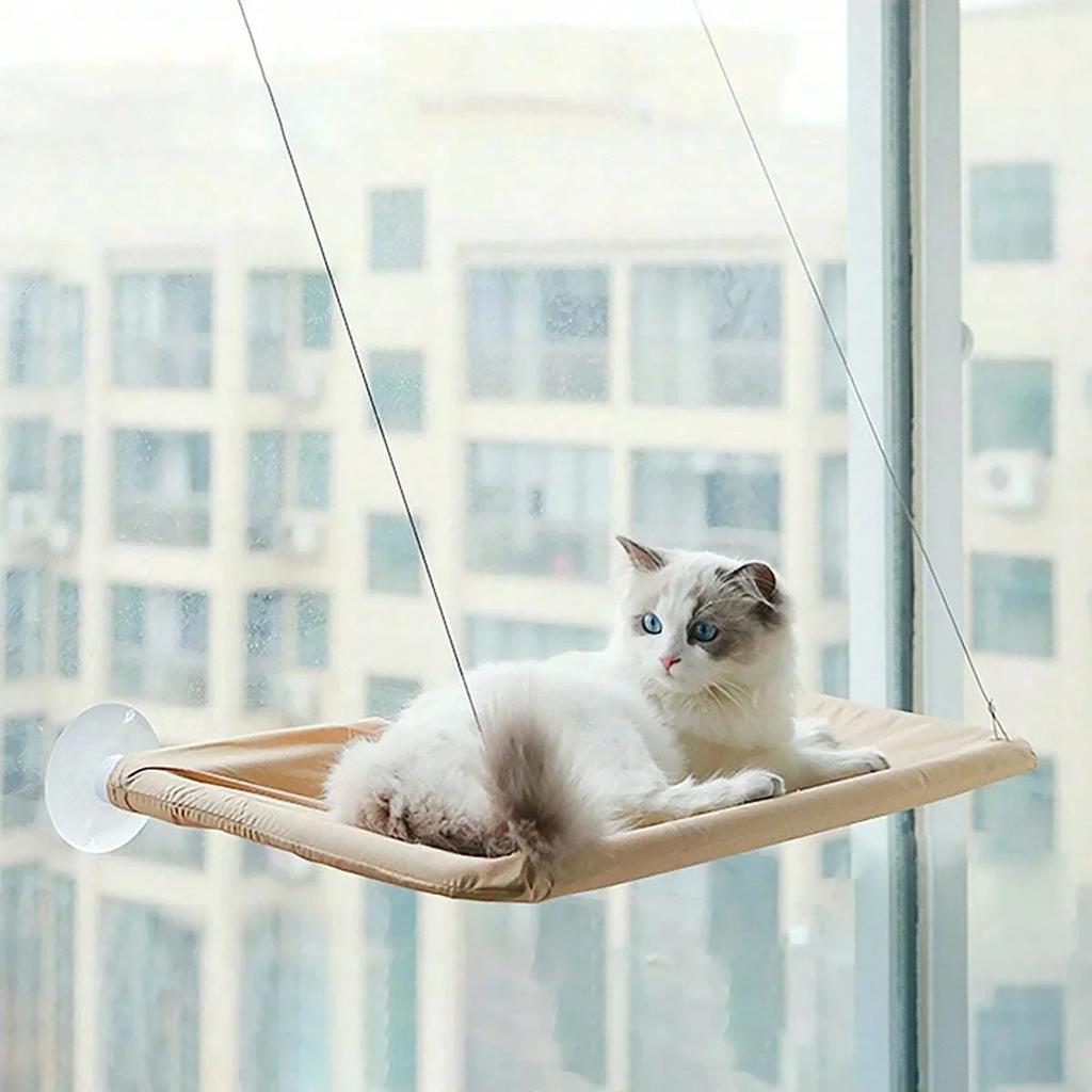 1pc-Window Hanger Cat Hammock Washable Detachable Pet Bed Suction Shelf Bag Beds Seat For Cat Sleeping Pet Supplies